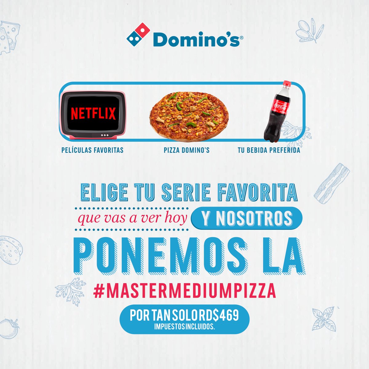¡Se resolvió tu finde! 🤩😍 Pizza, 🍕 películas 🎞 y tu bebida preferida. 🥤 No hay más na’ que pedir.😏

Ordena en Dominos.com o en tu DominosApp.

#DominosRD
#DominosContigo
#DominosEnCasa