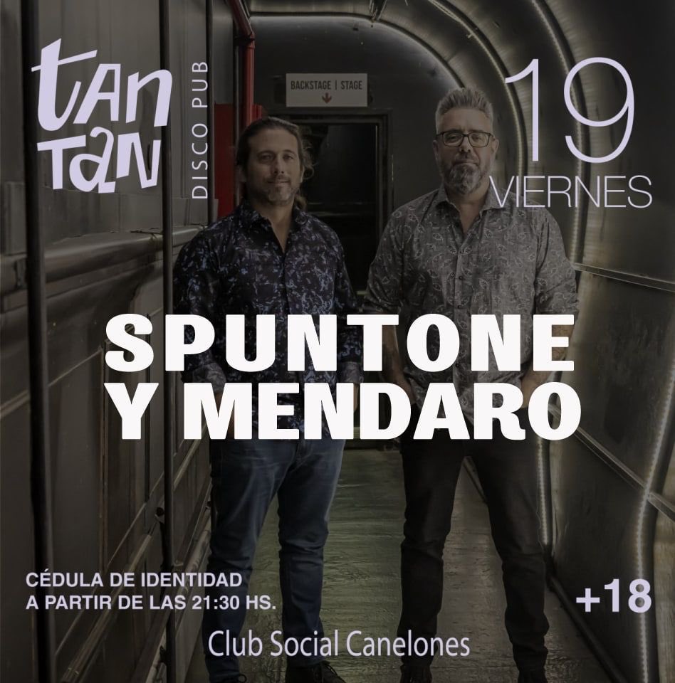 spuntonemendaro's tweet photo. Viernes 19 nos vemos en #Canelones https://t.co/GZj6cmFl80
