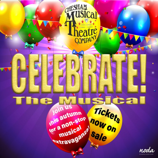 NOW ON SALE! CELEBRATE! THE MUSICAL
An original production by <a href="/Chesham_CMTC/">CMTC</a>.
Featuring fab songs from Bat out of Hell, Jersey Boys, Our House, + more, join us for a musical extravaganza!
5th – 9th October
elgiva.com/celebrate-the-…
#elgiva #chesham #celebrate #musicaltheatre #CMTC