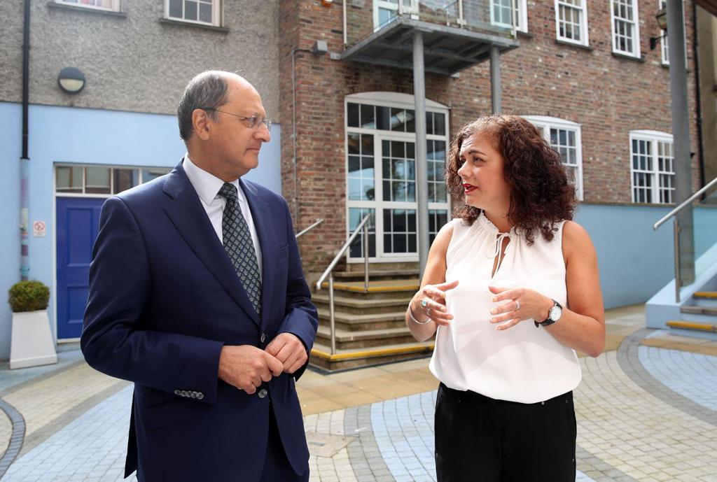 Excellent visit to Derry-Londonderry today, a city rich in history, art and culture, to hear from  <a href="/HolywellT/">Holywell Trust</a>, <a href="/GSAPInfo/">GSAP</a>, <a href="/PlayhouseDerry/">DerryPlayhouse</a> and <a href="/SiegeMuseum/">The Siege Museum</a> about their work within the community. It was also great to walk along 
the city’s iconic walls.