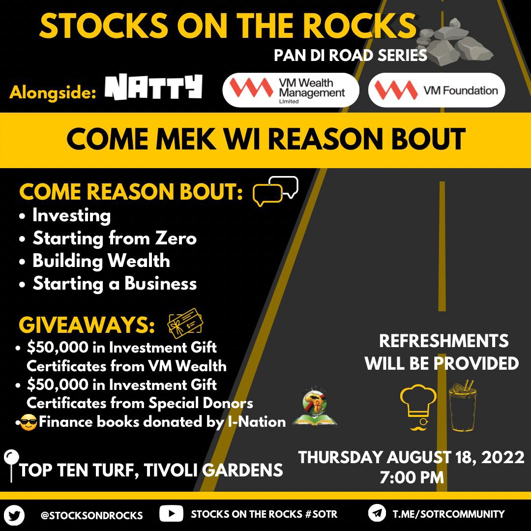 Today is the day we change some lives! 🤝🏾📈💰 <a href="/stocksondrocks/">Stocks on the Rocks #SOTR</a> <a href="/myvmgroup/">VM Group</a> 

#Socialimpact #SOTROUTREACH #SOTR #FinancialLiteracy