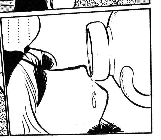 #原作の隣に自分の作品を貼る銀河鉄道999→メーテルの呑み鉄。 