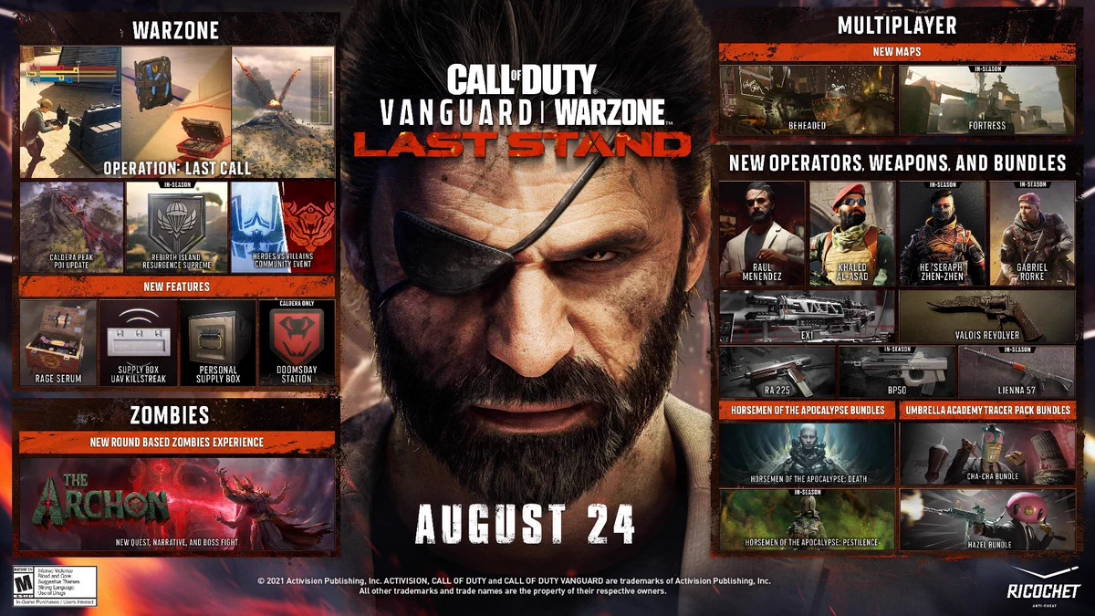 Last DLC season begins for Call of Duty: Vanguard