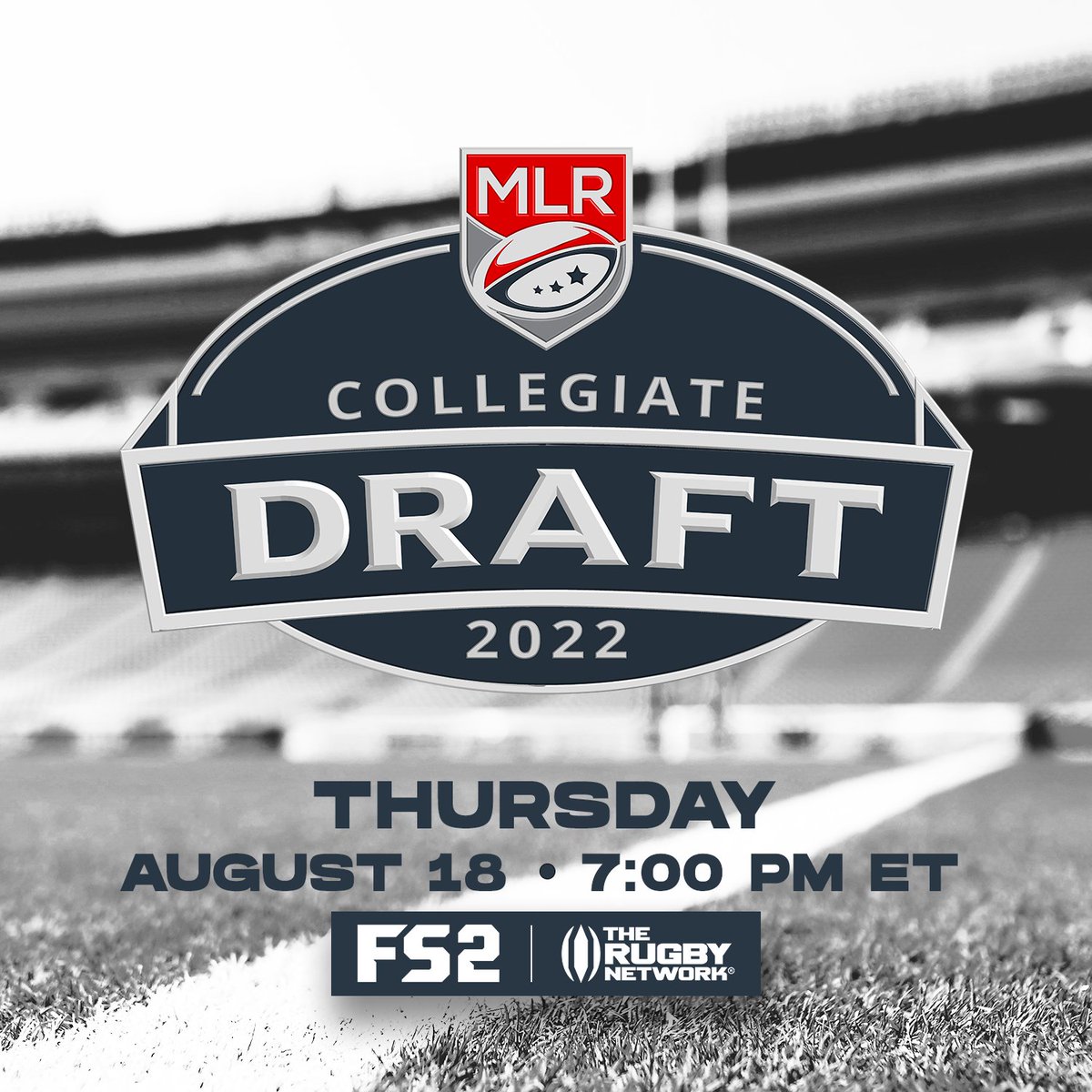 TheSelectTV's tweet photo. Today starts the first rounds of the MLR Collegiate Draft!
Tune in for the first round on FS2, round 2 & 3 of the draft will stream for FREE on @therugbynetwork with #SelectTV! π https://t.co/NIe4ZQu5lN