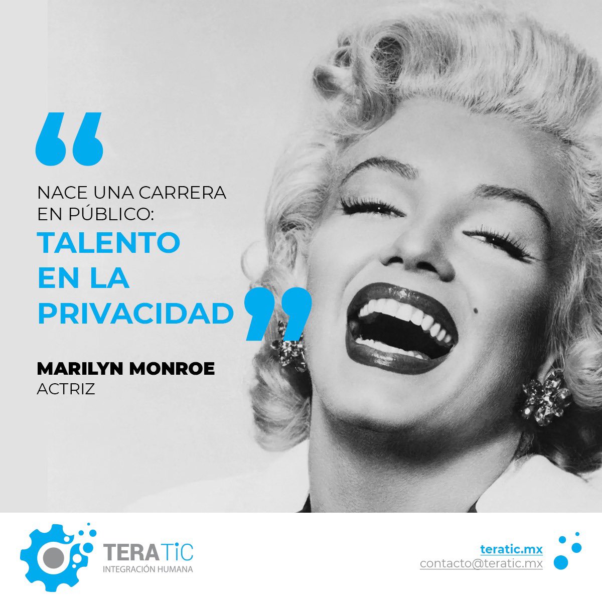 teraticmx's tweet image. Talento y disciplina. #reclutamiento #seleccióndepersonal #atraccióndetalento #talento #headhunter #headhunting #teratic