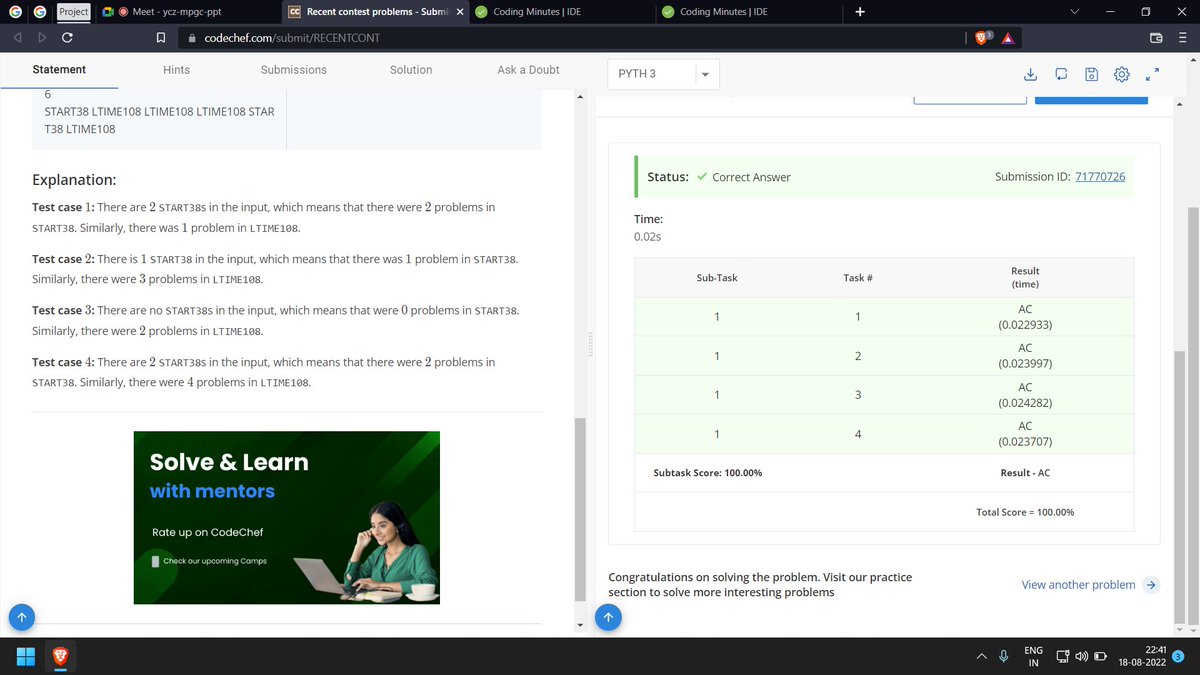 VishantMathur's tweet photo. Hello guys, I have completed Day 46 of the 100 Days of Code Program by @CodeinCommunity, Supported by @CodingMinutes
Find my code : https://t.co/k9j6Tt9KNr
Discord : https://t.co/pyxHgLa94C
#100daysofcodechallenge #codeincommunity #codein100daysofcode #100daysofcode #coding #code https://t.co/oCUddODENC