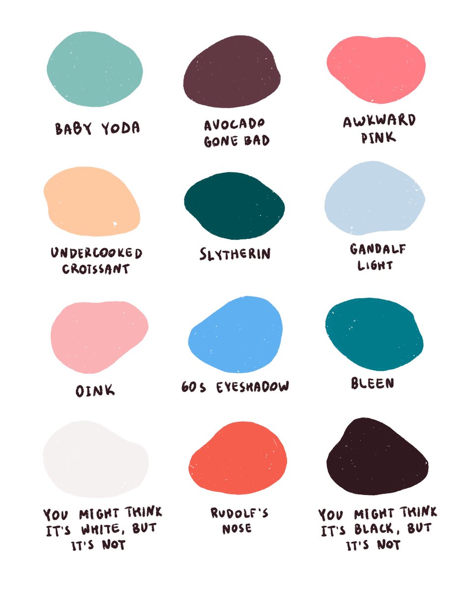 Some of the colors I enjoy using lately!