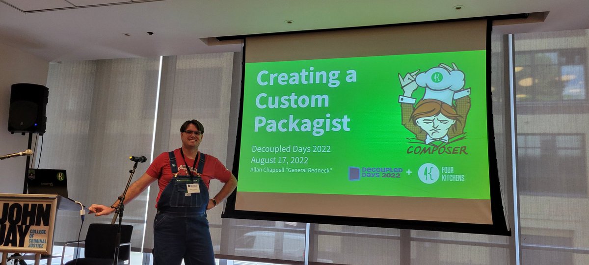 Happening now: <a href="/general_redneck/">Allan Chappell</a> on Creating a Custom Packagist #decoupleddays