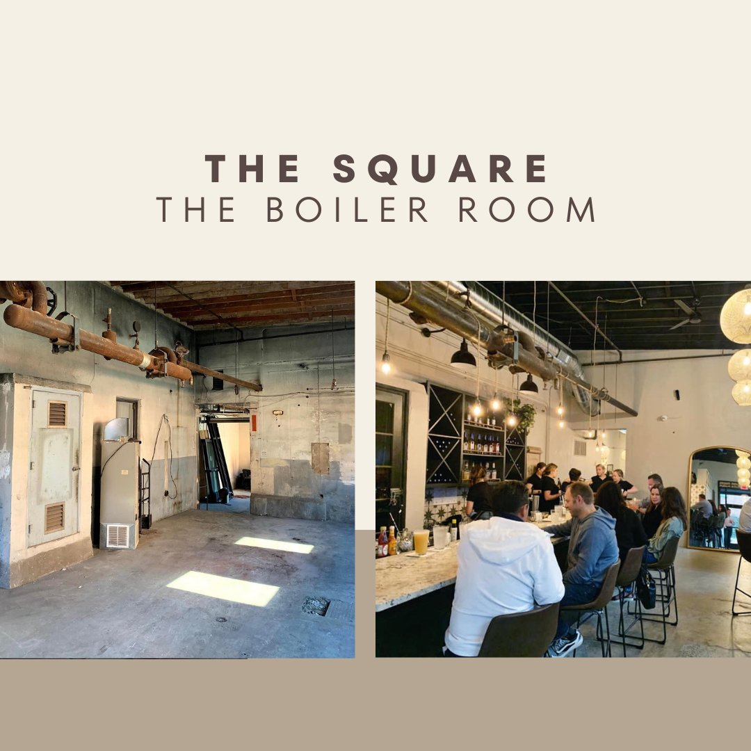 nehemiahdevco's tweet photo. Enjoy these Dublin Town Center before and after photos of The Square. Experience the βafterβ by shopping during "Summer Sips", Fridays in August from 4-6PM. #realestatedevelopment #adaptivereuse #redemptivecommunity #nehemiahdevco #restorerebuildrenew #visionaccomplished https://t.co/pqHiuv3w0u