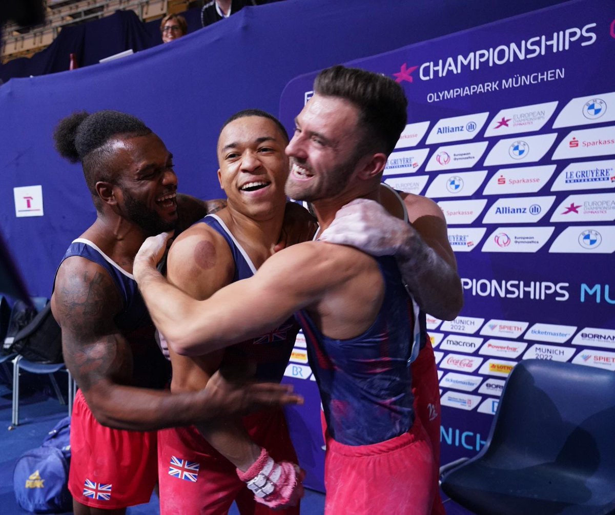 History Maker!
Joe Fraser is the European mens all-around CHAMPION 🥇
Britain’s first ever male all-around winner 👏🏻