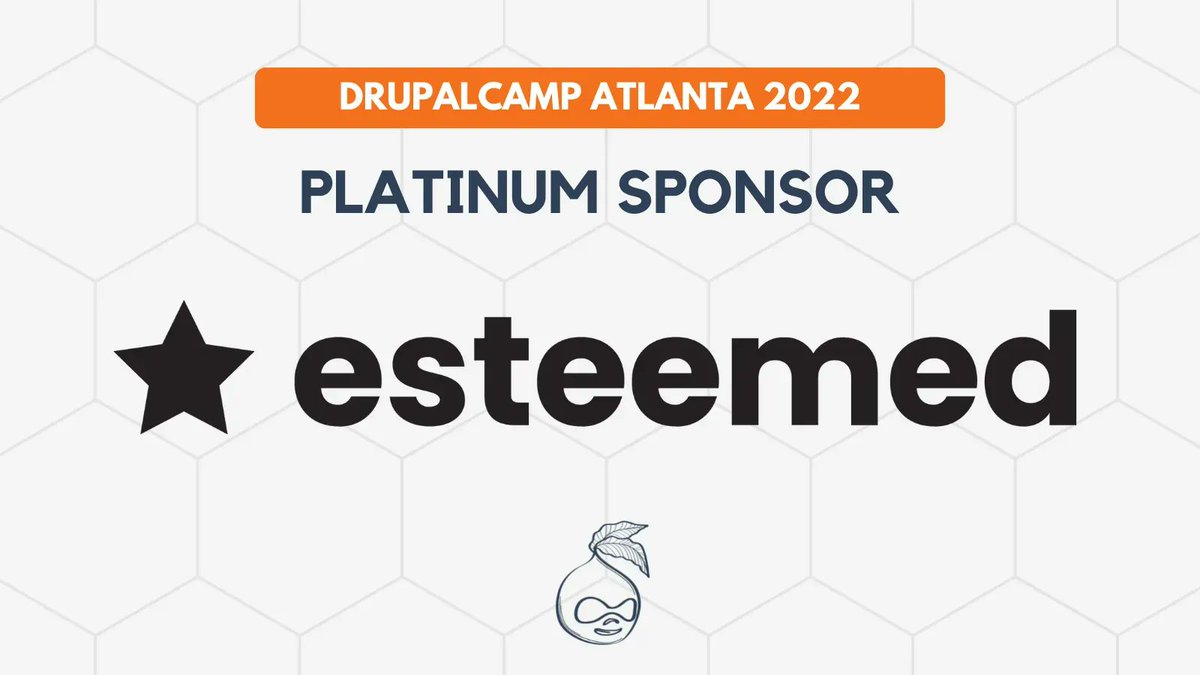 DrupalCamp_ATL's tweet photo. Another Platinum sponsor we are thankful to have help out this year! Much thanks to @EsteemedTalent! #DCATL https://t.co/aHweBQ0v4y https://t.co/Uu3h5KX6On