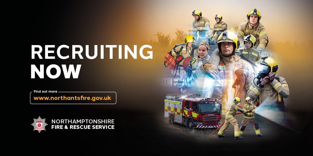 Do you want to join #TeamNorthantsFire as a trainee full-time firefighter? Well now is your chance!
We're recruiting for the very best people from all walks of life, to help keep our communities safe and well.
northantsfire.gov.uk/firefighter-re…
Please help us by sharing.