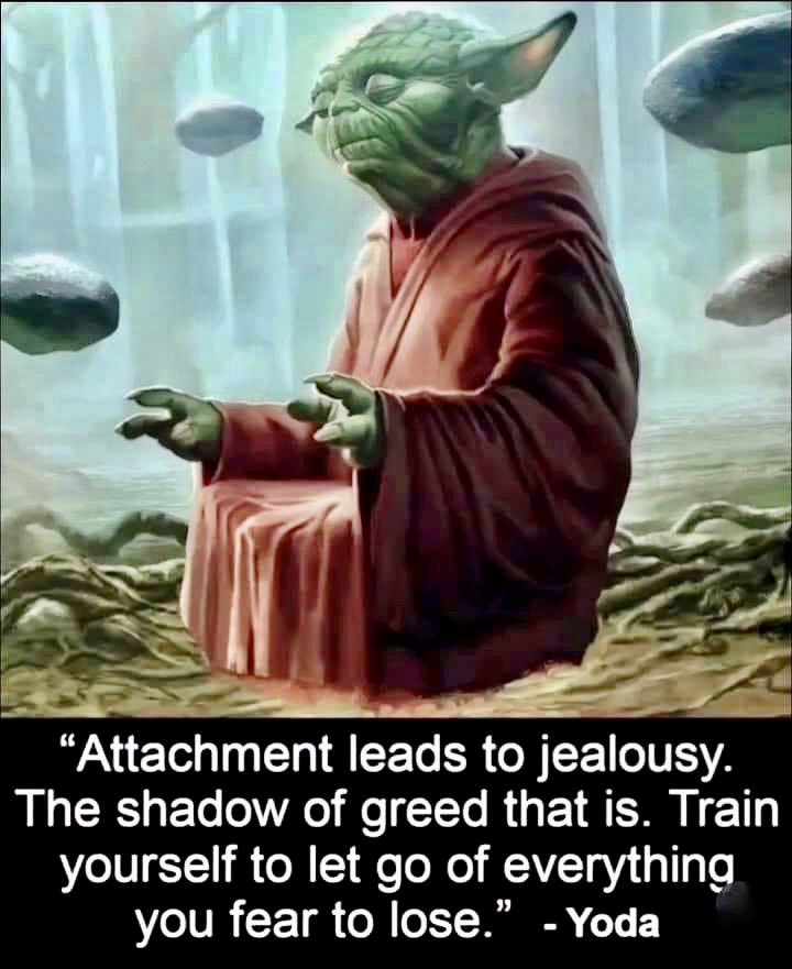 JayDavis333's tweet photo. 🧘‍♂️🙏
#yoda #jedi #wisdom #attachment #letgo #mentor #enlightenment https://t.co/jGQ06dPBYW