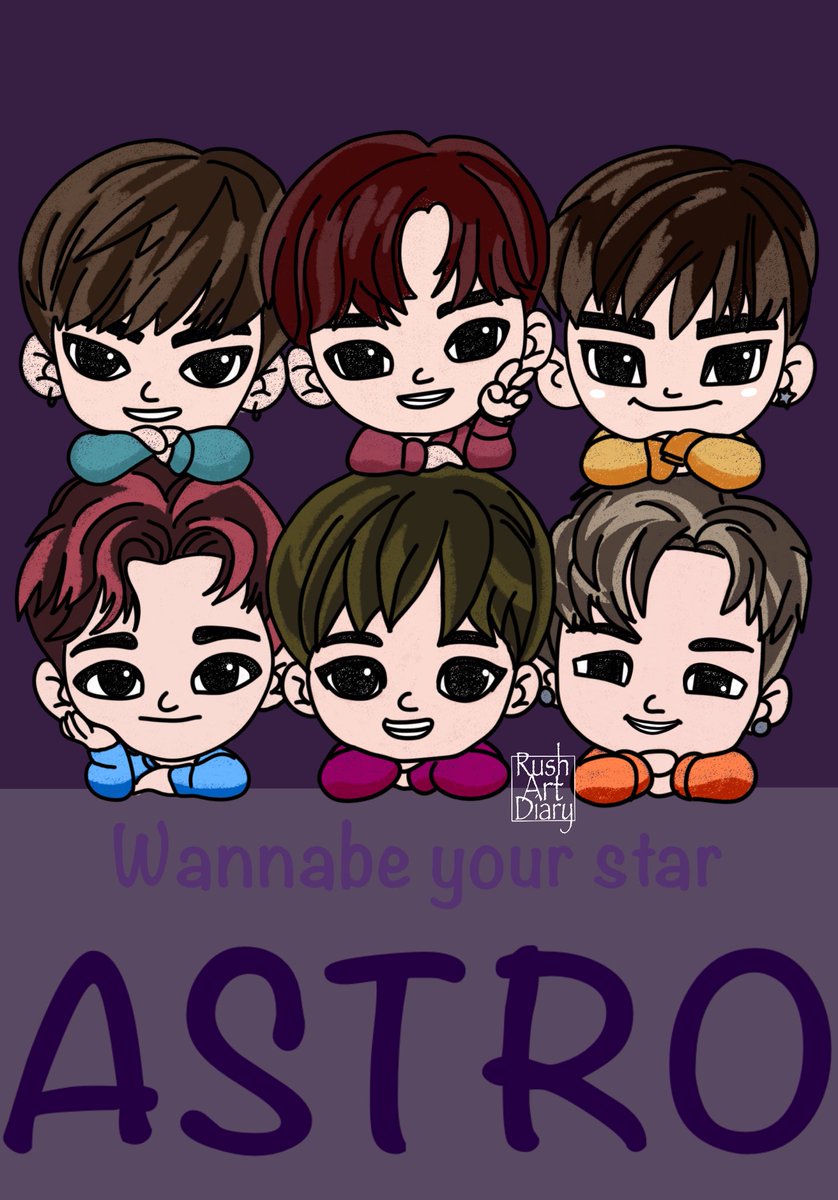 Rush_art_diary's tweet photo. Wannabe your star #아스트로 #MOONBIN #SANHA #MJ #JINJIN #ROCKEY #CHAEUNWOO #astrofanart #fanartastro @ASTRO_FanArt @ASTRO_Staff #illustration #ArtistOnTwitter https://t.co/MDWerR9X1R