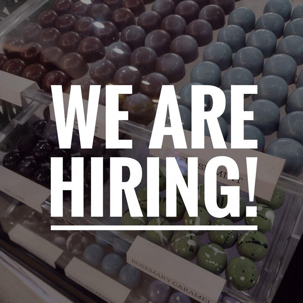 We are hiring a part time sales associate! This would be mostly weekends, and would involve helping customers, scooping gelato, etc. Email me for at info@potomacchocolate.com for more information.

#potomac #potomacchocolate #craftchocolate #handcrafted … instagr.am/p/ChaNQXzui3e/
