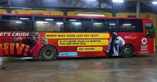 JASLtweets's tweet photo. Check out our latest #DweetSafe message on this JUTC bus. 

Contact JASL for all your free condoms, lubes and HIV/Syphilis testing. #DweetSafe #GetTested #StatusKnown #HIVprevention https://t.co/MPUYzsGkkN