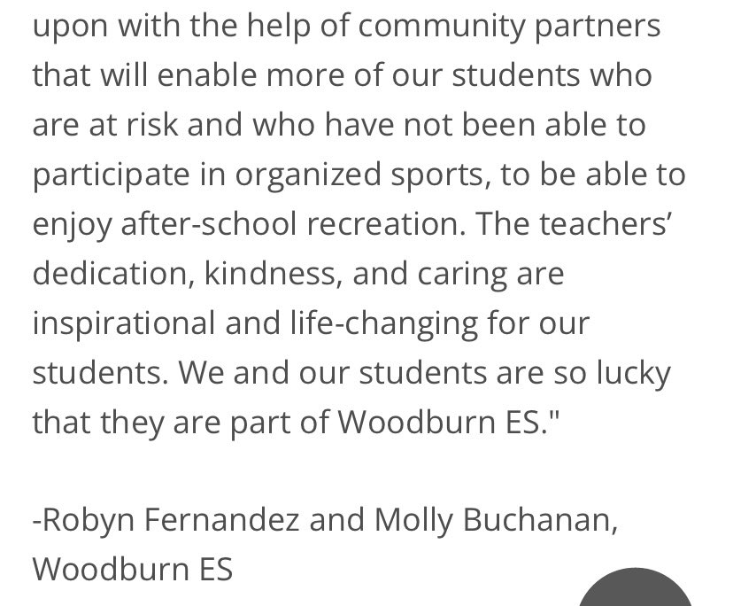WoodburnES's tweet photo. Today we celebrated @Ms_Dey2, @Miss_McCarty19, and @SaraKugler for their efforts in ensuring students had the opportunity to play in a local soccer league. Congrats on your FCPS CARES of the month recognition! @FCPSR2 @fcpsnews https://t.co/Ds1dJpPmm3