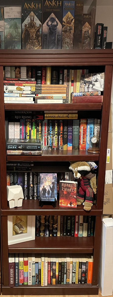 UndergrndBadger's tweet photo. @DanielBGreene Take your time we will be here when it’s ready.  I only just picked up your first two novels so those will keep us entertained until the next release. https://t.co/14HiaBUCJB