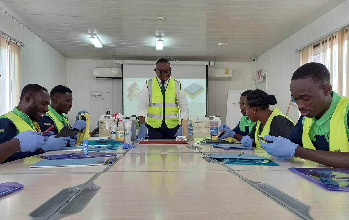 SesilVentures's tweet photo. Having a #product application #demonstration session with the Aircraft Appearance Officers of Africa World Airlines.

This is a capacity building programme meant to enhance efficiency, excellence and Professionalism in the service delivery of Africa World Airlines Appearance team https://t.co/1b8a2kLOCF