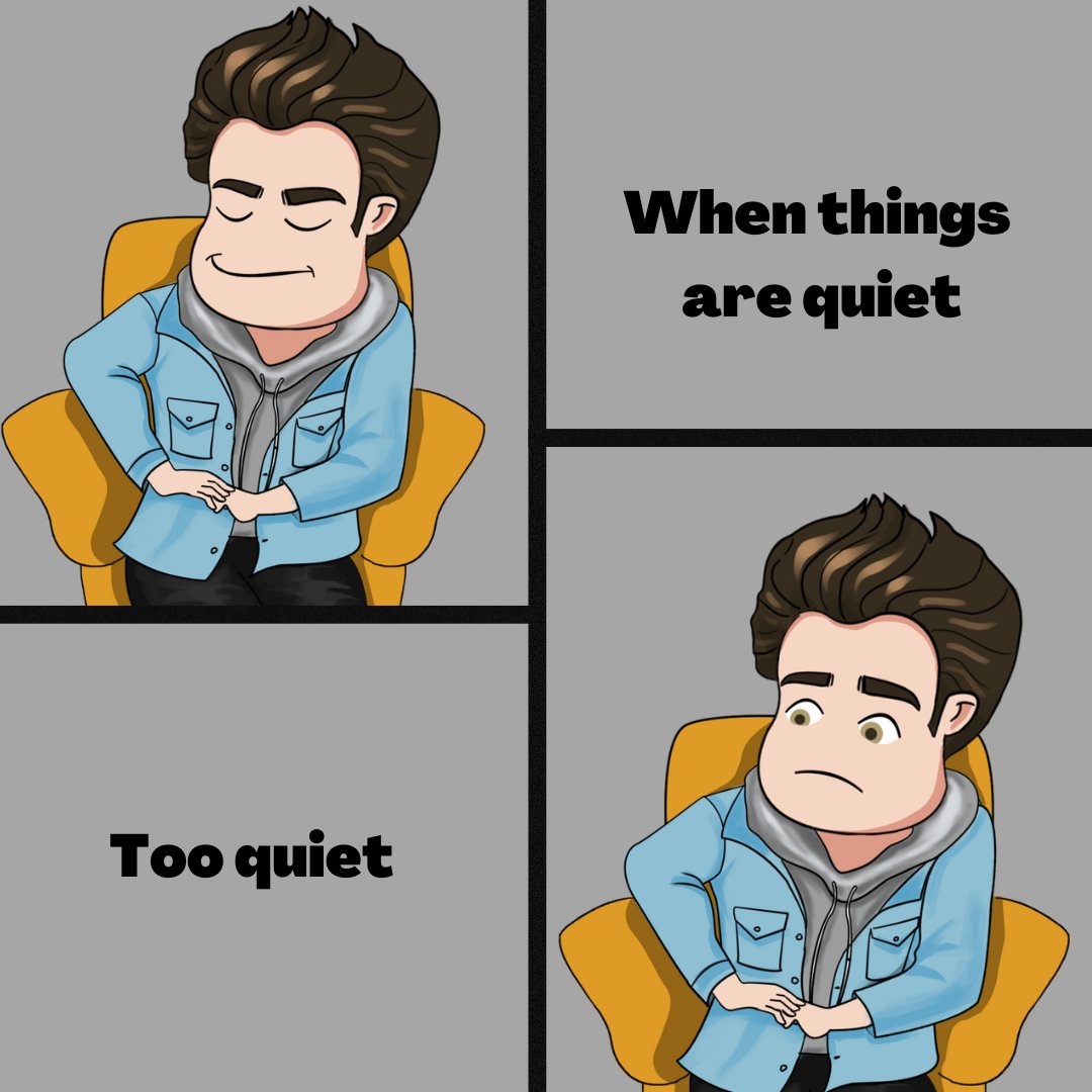 musesgame's tweet photo. Quiet 😌.....Too Quiet😳🤯

#quiet #quiettime #quietplace #shad #thegreateststoriesevertold #musesgames #buffbaer #interactivegames #simulationgame #characterplay https://t.co/oDCoyeik5R
