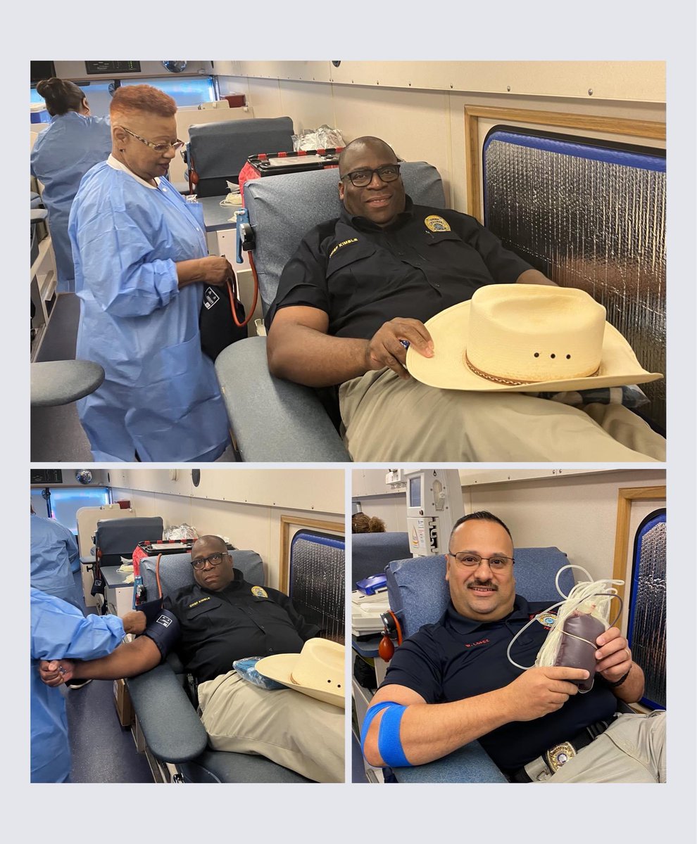 KilleenPD's tweet image. Great way to start the day this morning. Chief Charles Kimble and I were first in line to donate blood. It’s the Killeen Battle of the Badges but at the end of the day, there are no losers. It for a great cause! Come out, ”Make a Difference” and donate!