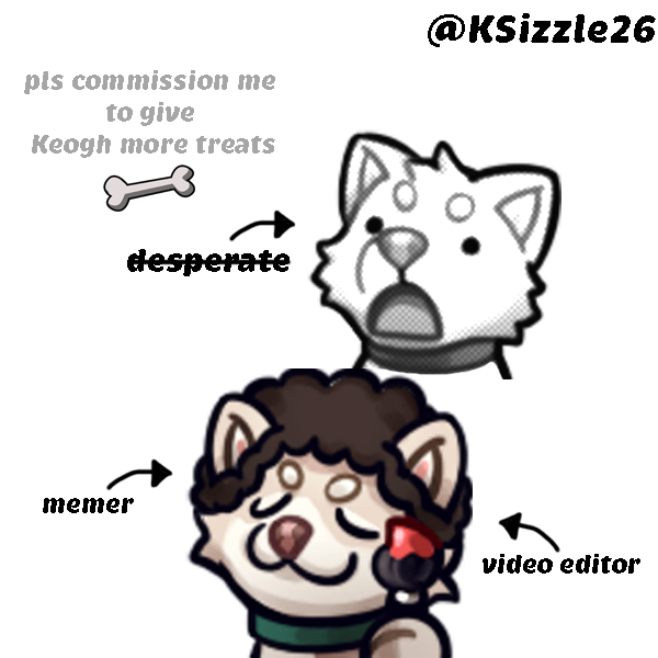 Getting back into the swing of things 🤠

If you're looking for a video editor, you've found the right place!

Portfolio: ksizzlestudio.myportfolio.com

Send me a DM if you're interested in working with me 📩