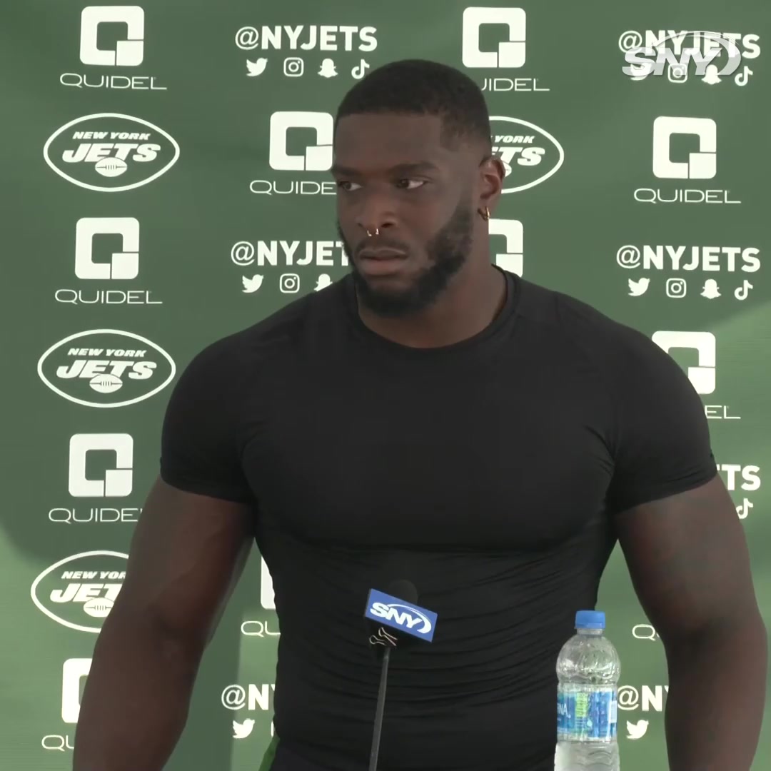 Jets Videos on X: "Michael Clemons had a strong debut in his first  preseason game as a Jet. How pleased was he with his production? "I wasn't"  https://t.co/T3FKV4CQzY" / X