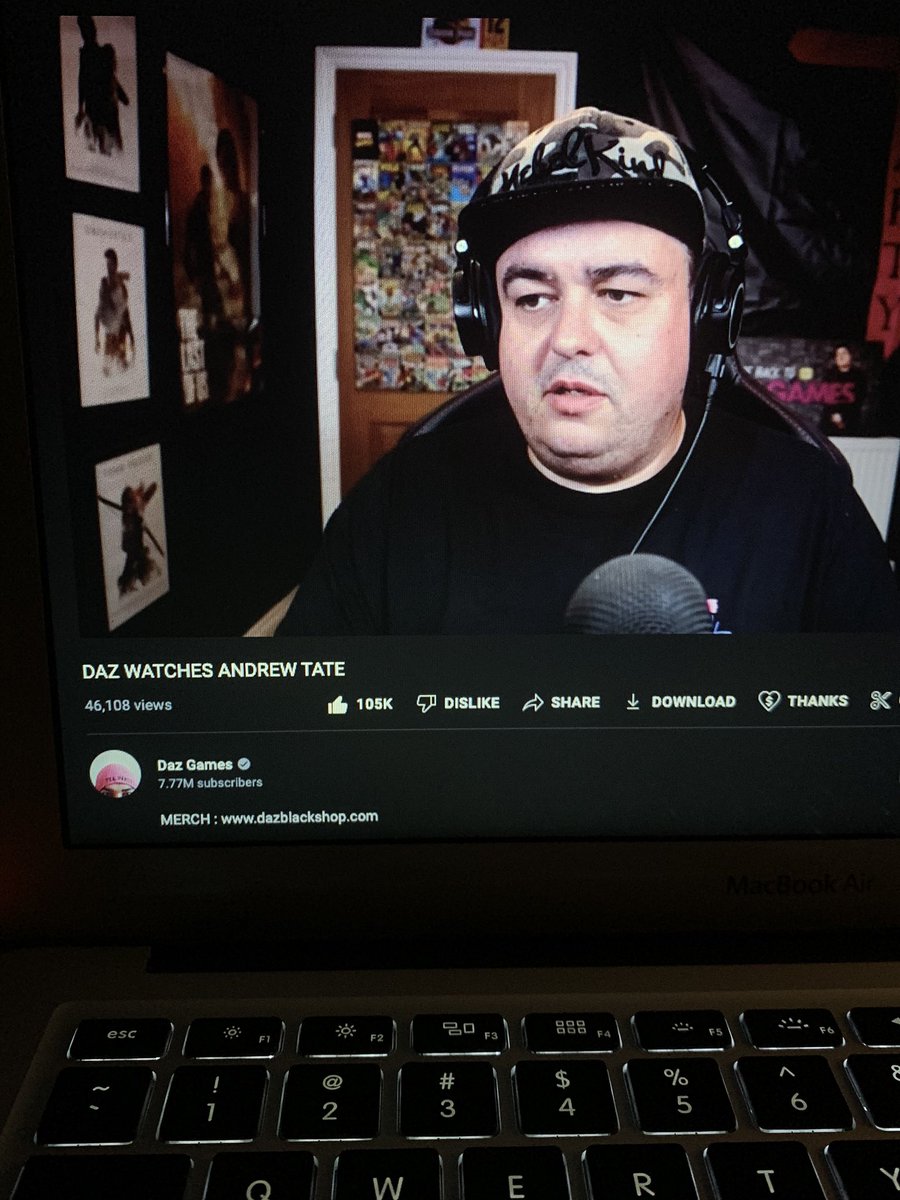 Steph_Gibbons1's tweet photo. @daz_black only DAZ could get more likes than views on a premiere video…. Dazzlers already knew…. #Dazwatches #dazgames #dazblack #dazzlers https://t.co/ki5c51lBTy