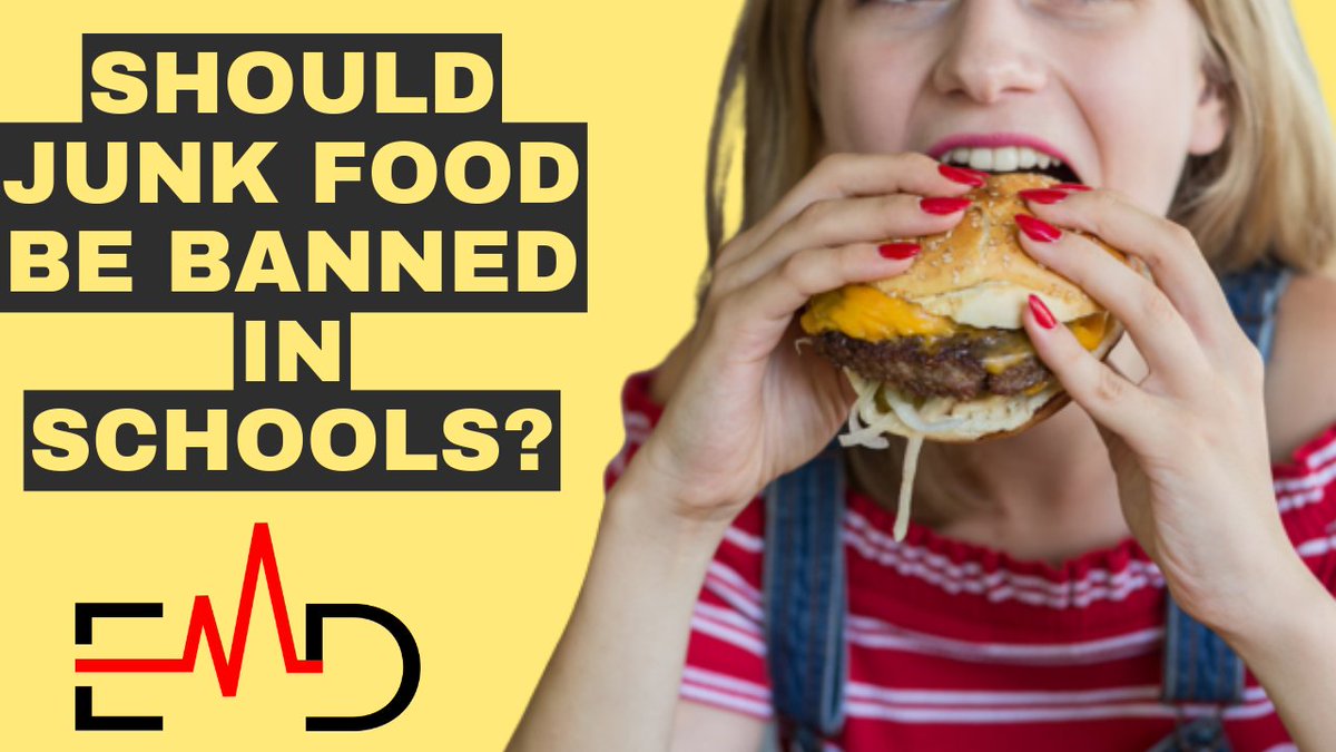 Should Junk Food Be Banned in Schools? Find out here.
 Why do we allow junk food and soda to be served at school cafeterias? For more details please visit'exercisedaily.com/should-junk-fo…
#junkfood,
#junkfoodinschool
#foodinschool
#junkfoodinclass
#shouldbanjunkfood