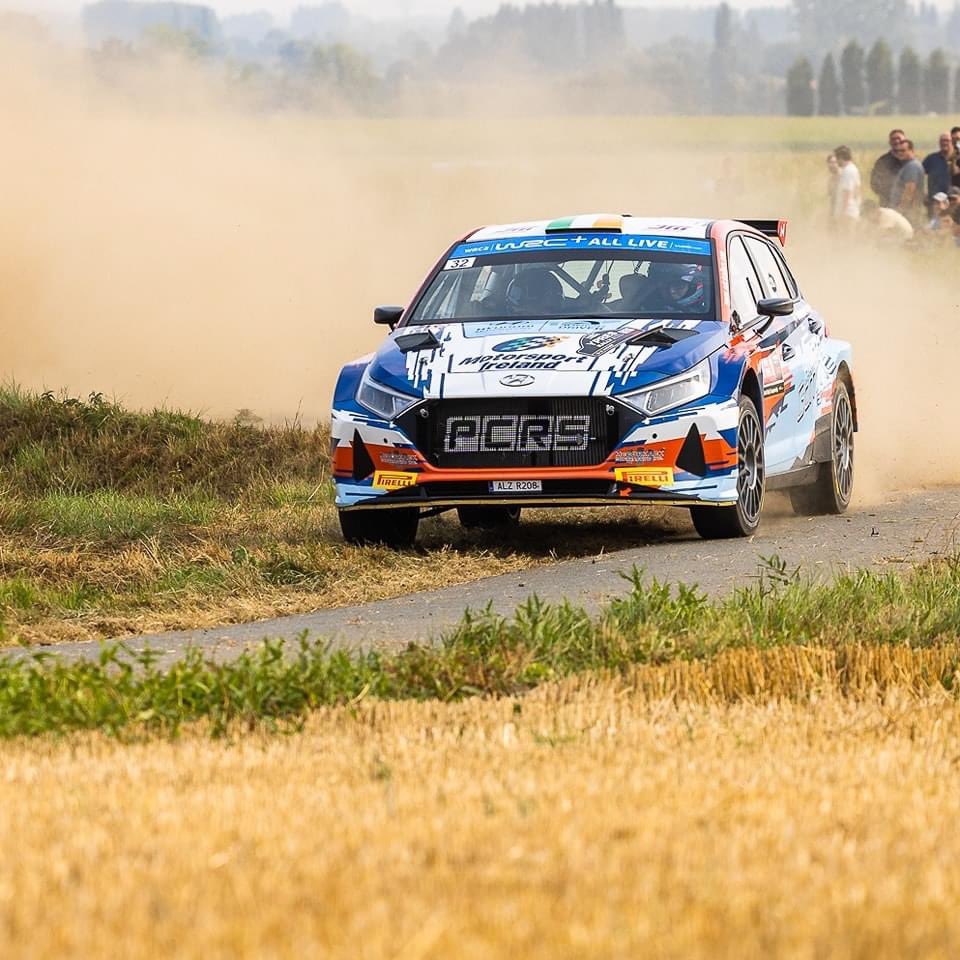 thisisirishral1's tweet photo. The @philipcasers Rally 2 I20 looking sharp in tarmac trim ready for @JoshMcErlean5 &amp; @J_Fuzzy_Fulton to tackle this weekends @ypresrally 

Best of luck lads https://t.co/Jf6P8h8lP2