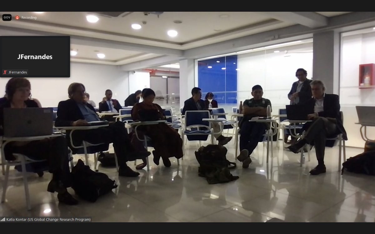 ServirAmazonia's tweet photo. @SERVIRGlobal, through @ServirAmazonia, participated in the #AmeriGEOWeek2022 – the #LACI side event. We have collaborated and facilitated the dialogue and discussion to contribute to the planning of capacity’s strength activities to face climate risk in #LAC. https://t.co/NL5PKqlued