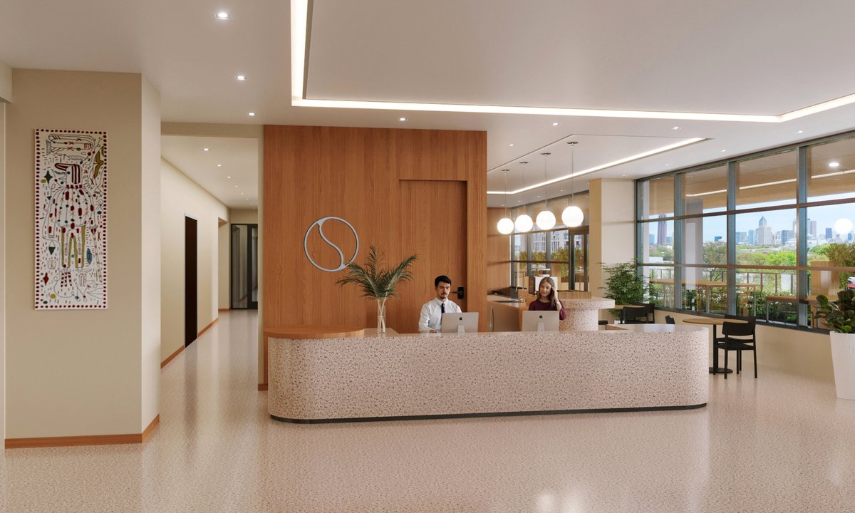 WarnerSummers's tweet photo. As a continuation of our work at @starmetalsatl , Warner Summers is excited to be working with IWG for the Signature coworking suite at the Star Metals Office Building in West Midtown. Check out the renderings! #IWGPLC #starmetalsatl #allenmorrisco #westsidebestside https://t.co/R4KkAi17QT
