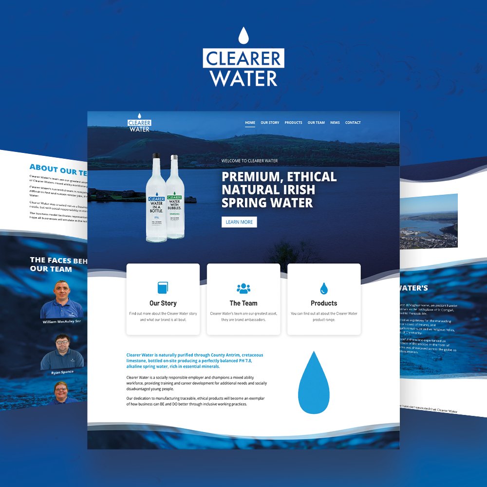 Have you checked out our recently refreshed website yet? 🖥 Our new website has everything you need to know about our brand, our team and our products. Give it a visit 👉🏼 clearerwater.com #WaterThatHelpsPeople