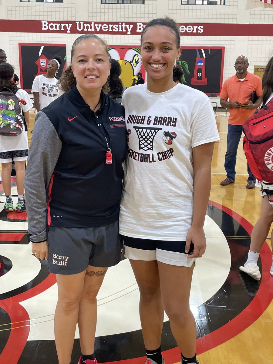 had a great time <a href="/BarryUWBB/">Barry University Women's Basketball</a> camp , thank you for the experience! <a href="/coach_baugh/">BasketBaugh</a>