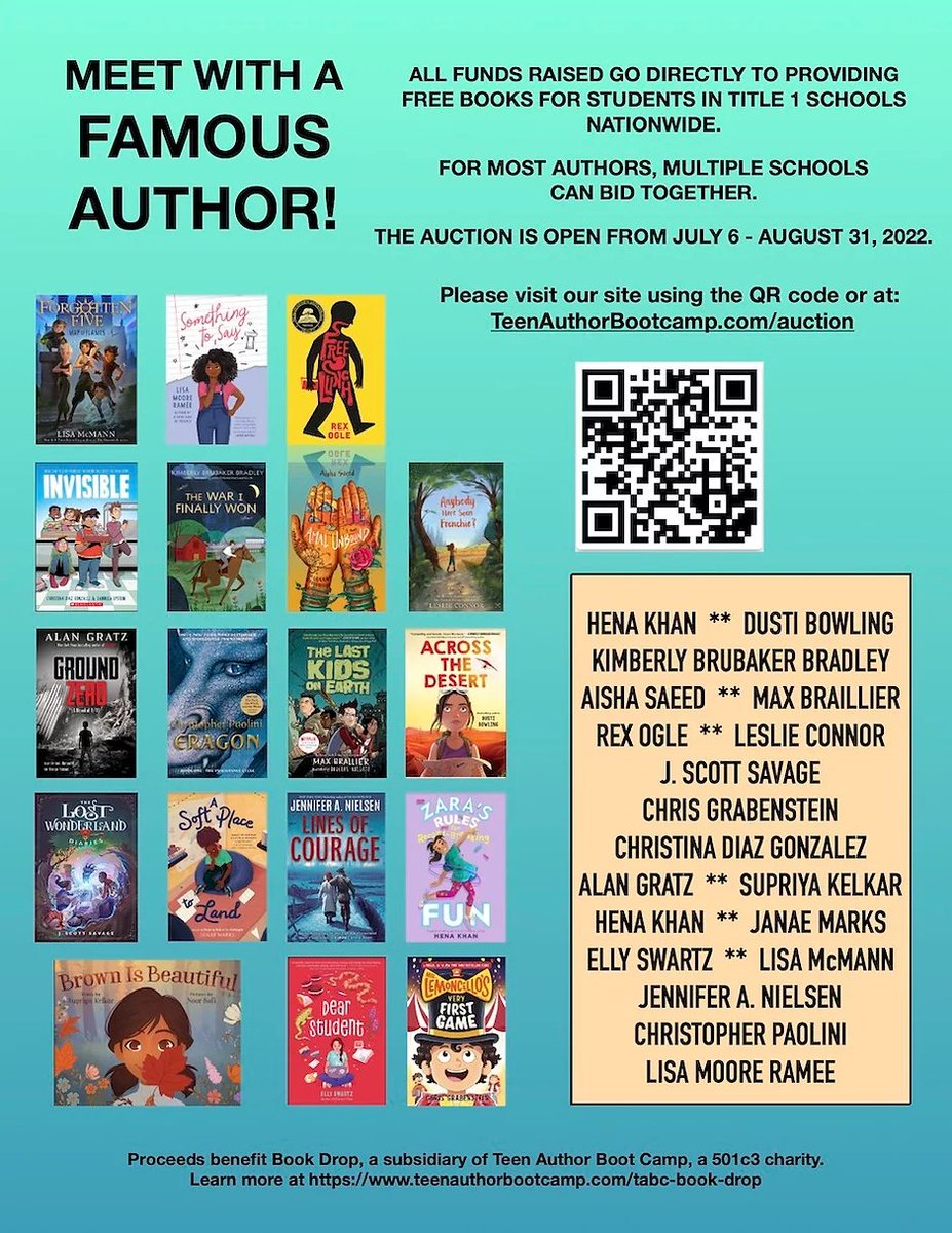 Tween Author Boot Camp tweet media