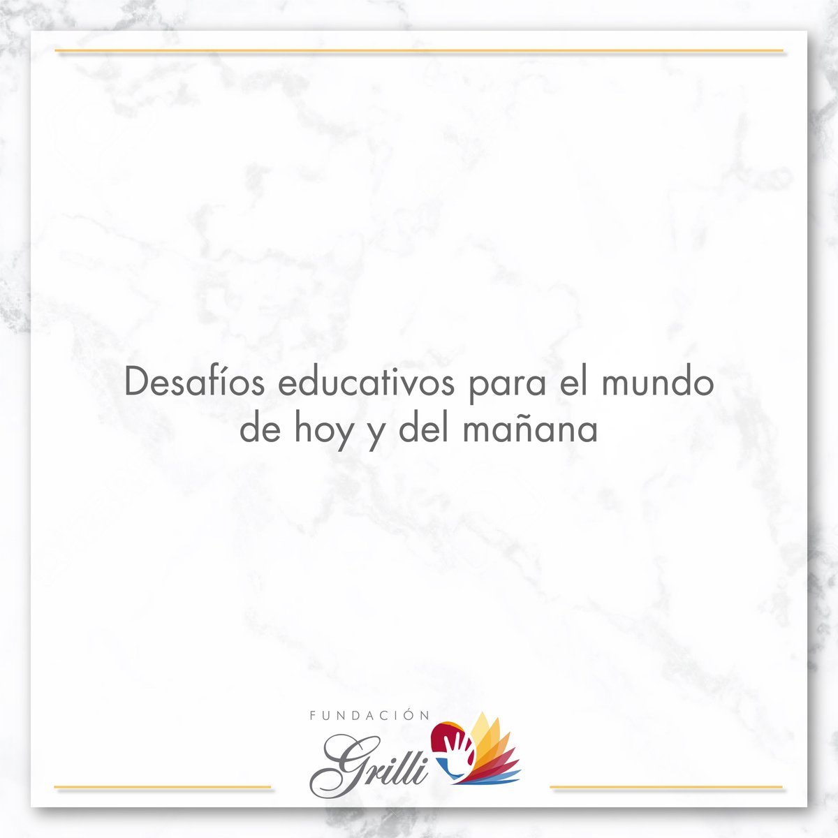 Formar recursos humanos en el campo de la investigación educativa guiados por estándares de calidad.
#educación #transformarlarealidad #desarrollohumano #cursos #formaciones #capacitaciones #invertigación #sociedad #solidaridad #grilli #fundación #liderazgo