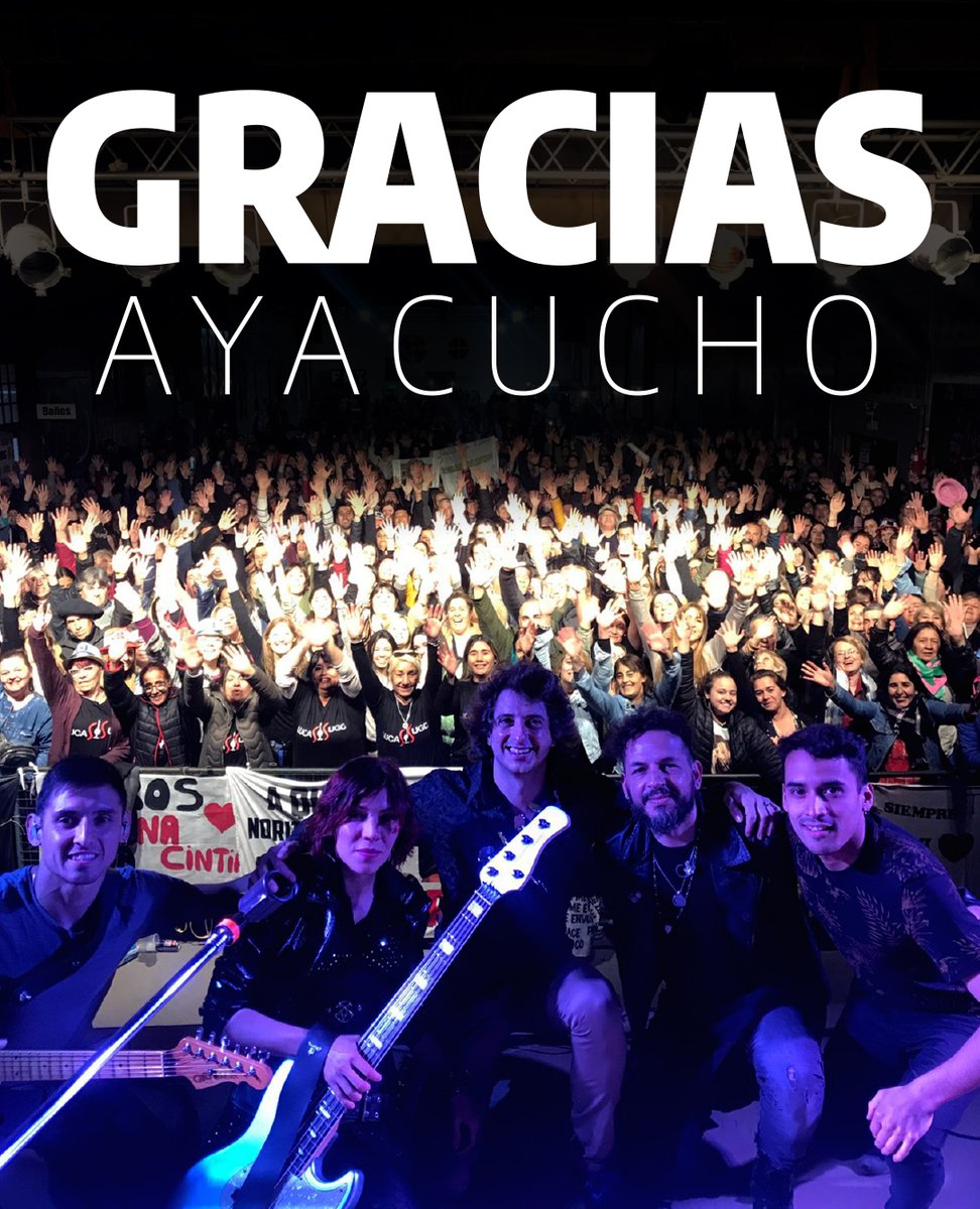 RomanRamonda's tweet photo. GRACIAS GRACIAS GRACIAS AYACUCHO!

No volvimos a casa cargados de la energía y el cariño que nos dieron!

Nos vemos pronto! https://t.co/5X3olBPktV