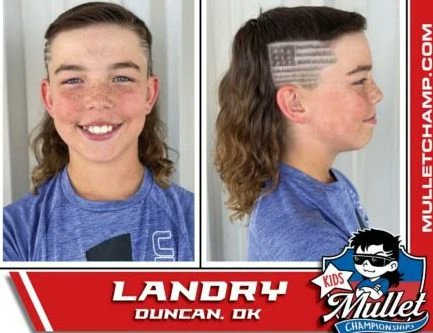 There’s a lad from Duncan, Oklahoma named Landry with an American flag shaved on the side of his head for added patriotism 🇺🇸

We couldn’t leave out a boy named Epic Orta, from La Joya, Texas (if there is anyone else in the world with that name, we’d love to hear from you).
