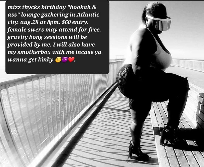 Good day everyone. I'm doing meet N greets for my birthday (August 28th) in Atlantic city. Come turn<a href="/tag/bdsm"class="tags"><span>#bdsm</span></a><a href="/tag/goddess"class="tags"><span>#goddess</span></a><a href="/tag/fetish"class="tags"><span>#fetish</span></a><a href="/tag/mistress"class="tags"><span>#mistress</span></a><a href="/tag/kinkyclubpr"class="tags"><span>#kinkyclubpr</span></a>