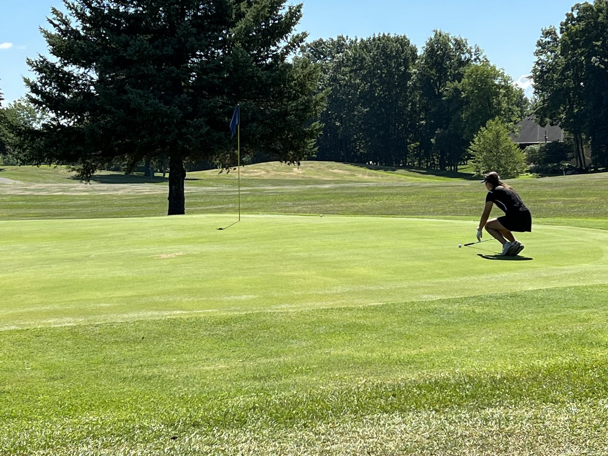 Trying a new sport my senior year.  Never played a round of golf in my life before today.  Had our first Varsity match today vs Brandon.  We won! I shot a 53.  <a href="/ClioAD/">Clio Athletics</a> @ClioMustang <a href="/Blue16u/">Michigan Bolts Blue 18U</a>