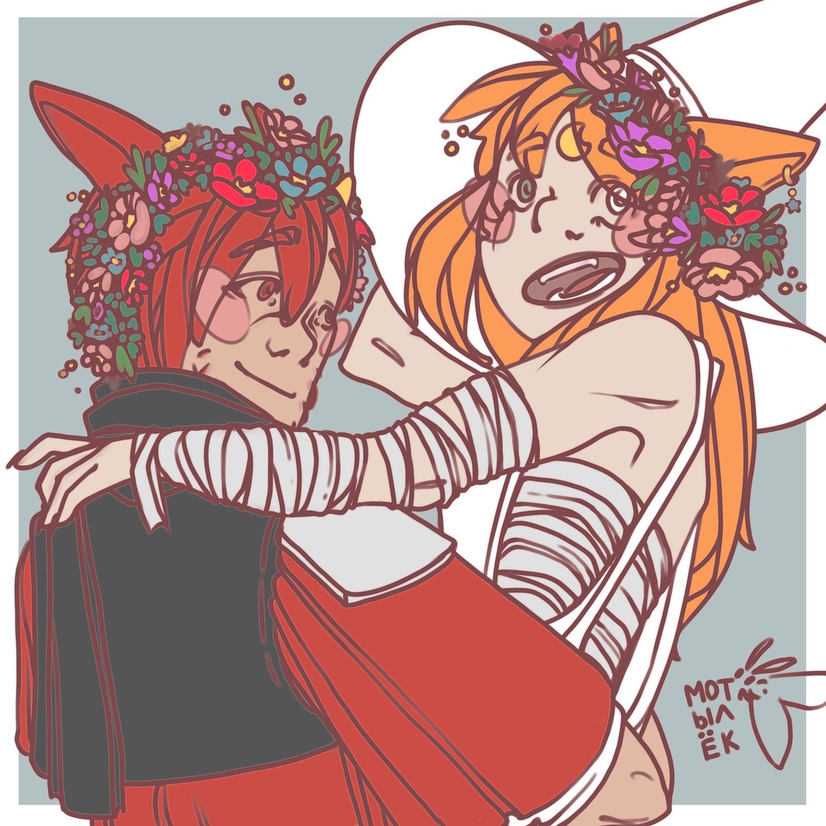 TangerineAdobe's tweet photo. ❤️
#FFXIV #FFXIVART #FinalFantasyXIV #grahatia #wol #grahawol https://t.co/JEisVVamGK