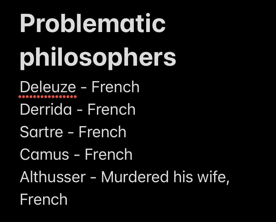 Liv_Agar's tweet photo. Problematic philosophers and their crimes - a thread https://t.co/IHRCAGKd6N
