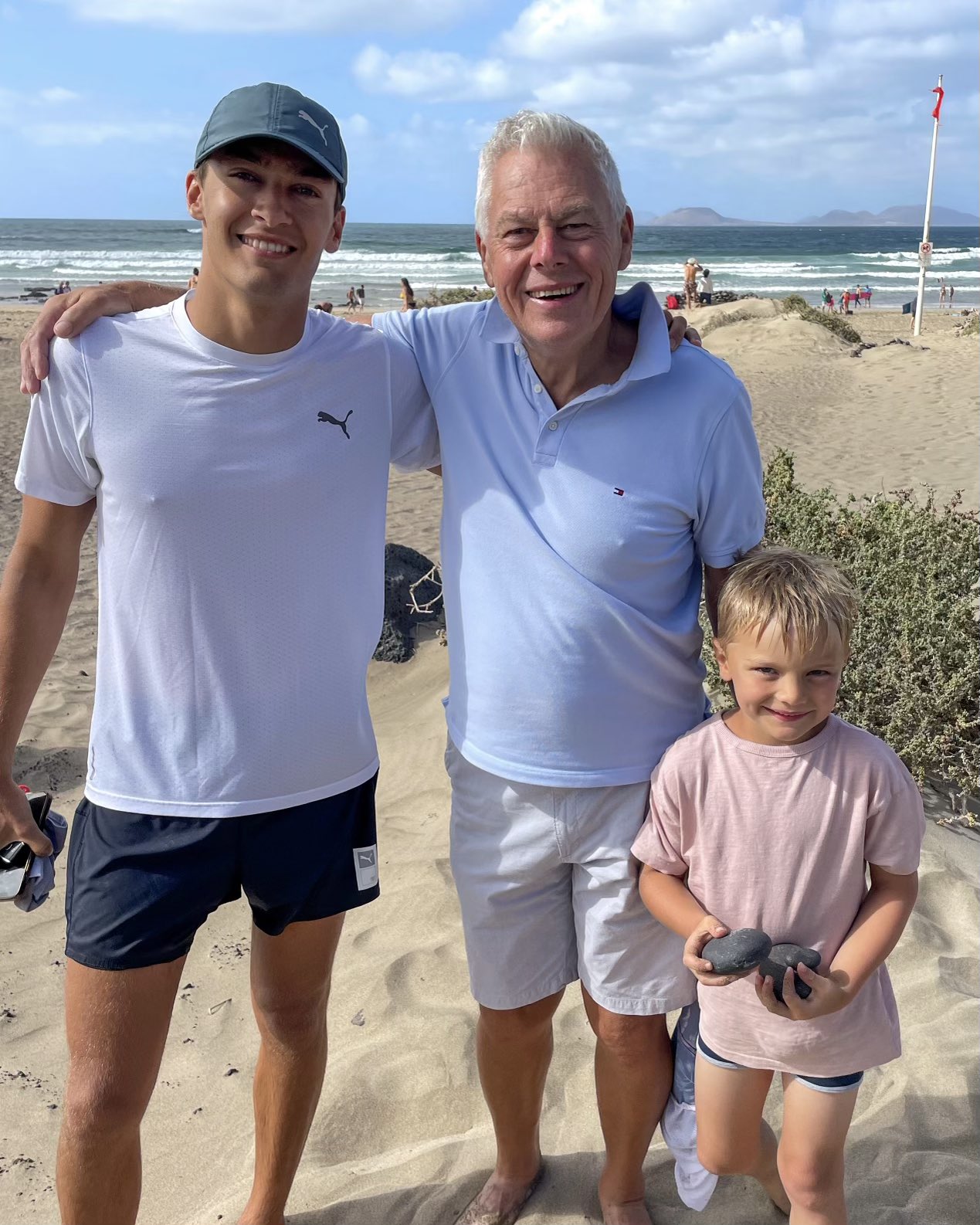 George Russell on Twitter: “Three generations of Russell. 💙 https://t