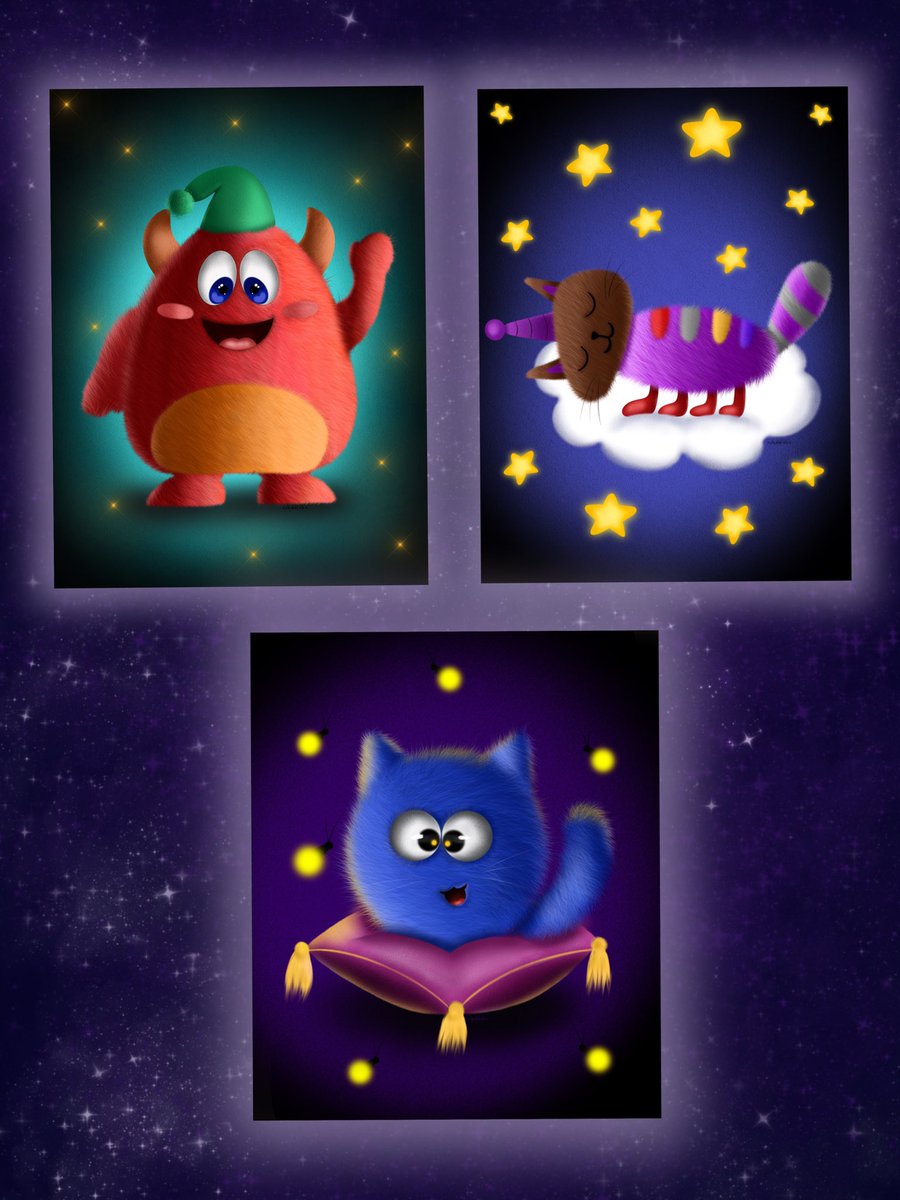 My cuties and I wish everyone good night and sweet dreams😘✨ #NFTCommunity #NFTCollection #NFTfamily