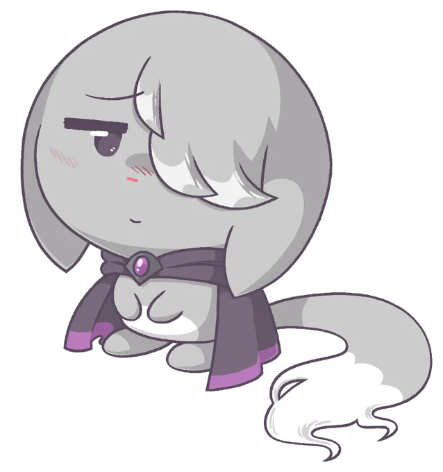 another kacheek of mine (neopets art lol) 