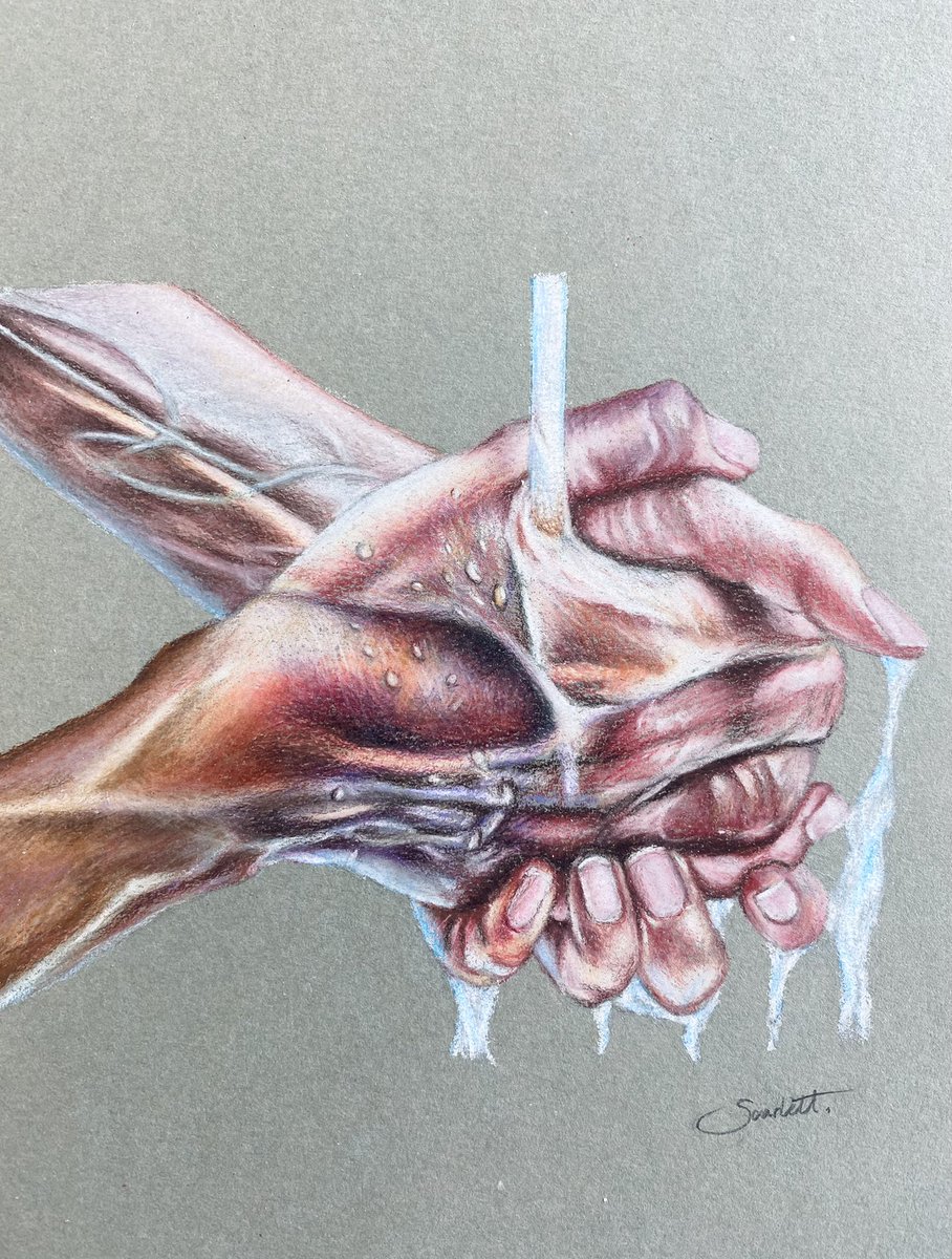 design_ehs's tweet photo. Loved seeing this beautiful work today. Completed in the summer holidays by our S5 student Scarlett! Fantastic colour and detail 🤩🎨👏🏻 https://t.co/EmHBaQsLqO