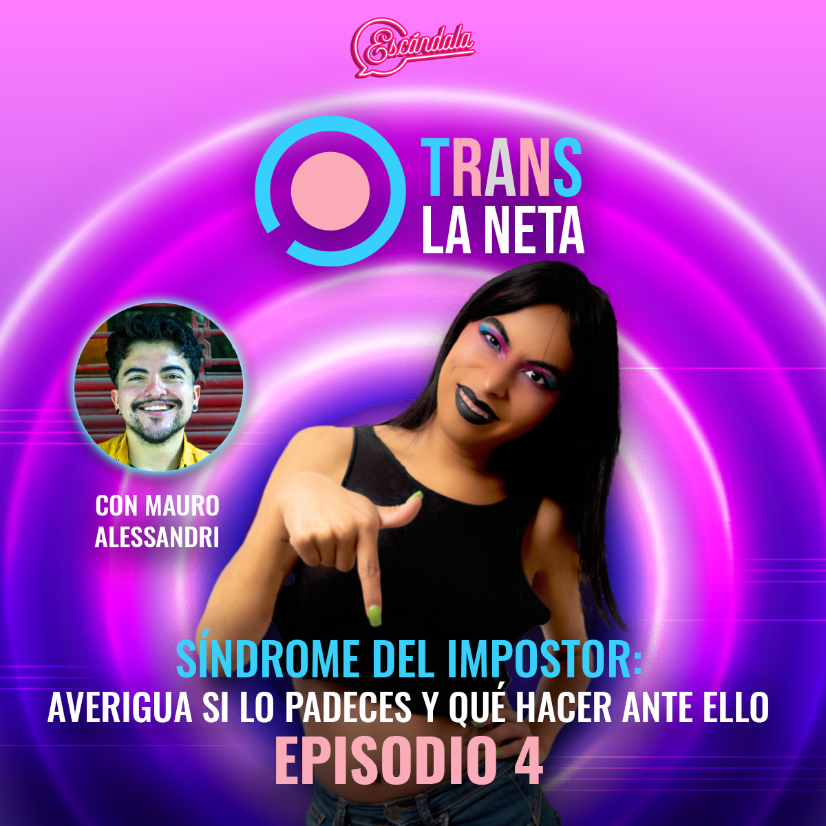 escandalamx's tweet photo. ¡Manas! Hoy en #TransLaNeta con @laurelyeye hablaremos sobre el "Síndrome del Impostor", un mal que ha vivido al menos el 70% de la población. Nos acompaña @maurismos quién nos ayudará a identificar si te estás exigiendo de más.
🎧 Escúchalo en https://t.co/JIYeTcwMC2 https://t.co/3q8C9pS7US