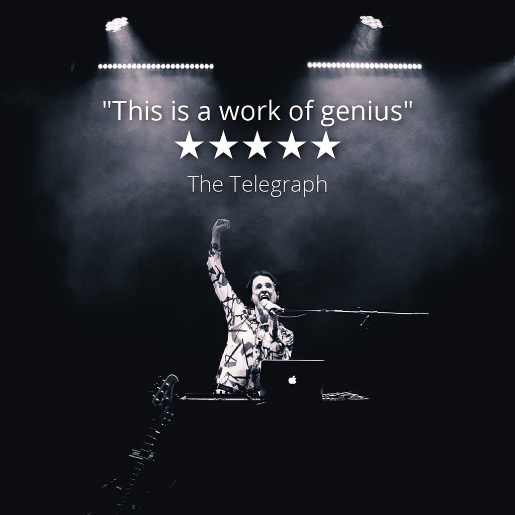 Some more potently cockle-warming feedback for my show today. 

⭐️⭐️⭐️⭐️⭐️ from the Telegraph ⭐️⭐️⭐️⭐️⭐️ from the List 

Feeling alive, come see me live. Four shows left in Edinburgh!