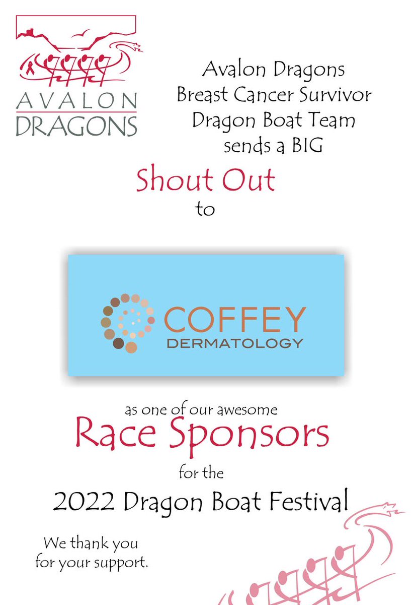 AvalonDragons's tweet photo. Thanks so much to
#coffeydermatology #paddleinparadise https://t.co/dac34RQ6Pq