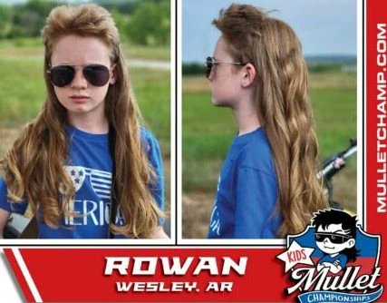 MetroUK's tweet photo. But Epic will have some tough competition from Rustin Alphin, from Pocahontas, Arizona, who is among the longer hair contestants.

One spectator passionately explained: 

🗣️ ‘Rustin has a perfect mullet no doubt, but Epic is exuding pure mullet energy from his very being.' https://t.co/VA8017VBEP